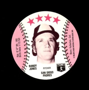 Bolsas de almuerzo MSA Safelon 1976 discos Randy Jones San Diego Padres como nuevas - Imagen 1 de 2