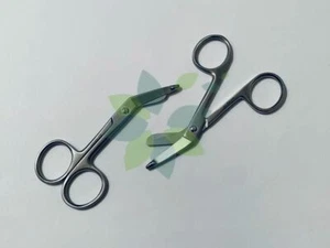 2 Lister Vendaje Apósito Tijeras Tijeras 3.5 "Primeros Auxilios Quirúrgicos EMT Médico - Imagen 1 de 4