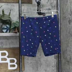 tommy Hilfiger Boys Youth Logo Knit Casual Shorts 166d2d5166424a Navy Blue L - Picture 1 of 4