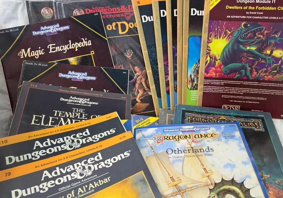 Advanced Dungeons & Dragons 1st + 2nd Edition Modules HC Supplements-U Pick AD&D - Image 1 of 1