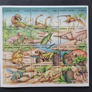 Sierra Leone 1996 / Prehistoric Animals - Dinosaurus / s/s MNH* - Picture 1 of 1