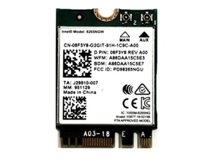 Wlan Modul / Karte für Dell E7480 DP/N: 08F3Y8 8265NGW - Bild 1 von 2