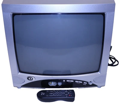 Durabrand Color Television TV 13" BH1304D CRT Retro Gaming with Remote TESTED - Image 1 of 4