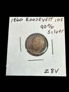 VERKAUF WIE ABGEBILDET - 1960 P ROOSEVELT GROSCHEN *** 90% SILBER - Z8V - Bild 1 von 4