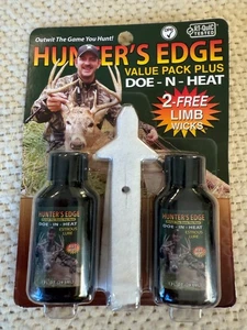Paquete de 2 señuelos Hunter's Edge Doe in Heat Estros - Imagen 1 de 3