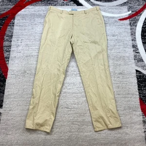Peter Millar Pant Mens 40 Beige Tan Golfer Chino Outdoors Pima Cotton 40x34 Mens - Picture 1 of 12