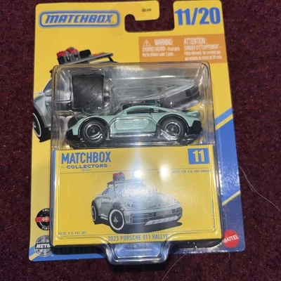 Matchbox Collectors 2025 #11 2023 Porsche 911 Rallye - Image 1 of 3
