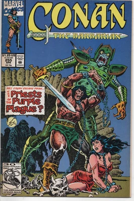 Conan The Barbarian # 255 Marvel Comics April 1992 Bagged & Boarded - Immagine 1 di 4