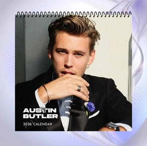 Austin Butler 2026 Wandkalender, Promi Kunstdruck, stilvolle Wohndeko Geschenk - Bild 1 von 6
