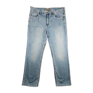 Tommy Bahama Jeans Blau Indigo Palmen Standard Straight Denim Herren 40x32 - Bild 1 von 11