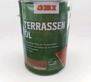 holzöl -Bangkirai ,2,5L  ölend Öl Außen , BEULE terassenöl - Bild 1 von 3