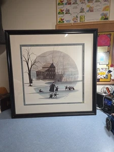 P. Buckley Moss Signed And Numbered Print "Pine Creek Mill" 248/1000 - Picture 1 of 12