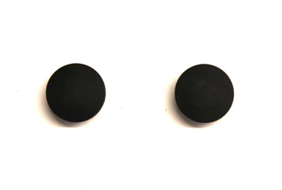BMW OEM GENUINE E30 COUPE DRIVER & PASSENGER B PILLAR BOLT COVER BLACK TRIM SET - Image 1 of 4