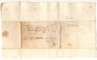 OTTOMAN EMPIRE - BEYROUTH 1715 LETTER TO AMAN (?)