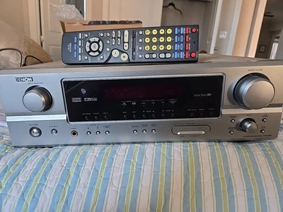 Denon AVR-685 Home Theater Receiver  + Remote Bundle - Image 1 of 4