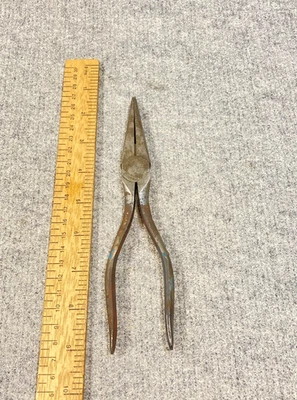 Channellock Pliers Needle Nose Side Cutting 7 3/4" #P317 USA - Image 1 of 4