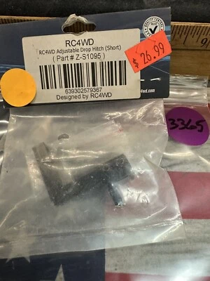 RC4WD RC4ZS1095 RC4WD Adjustable Drop Hitch: Short - Image 1 of 4