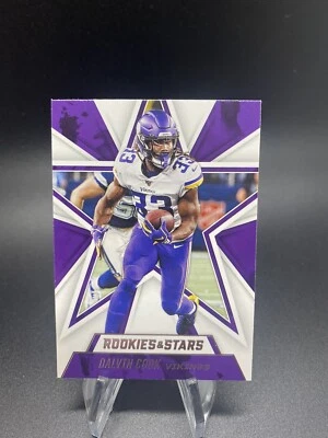 2020 Rookies and Stars DALVIN COOK Football Card 70 Minnesota Vikings - Image 1 of 2