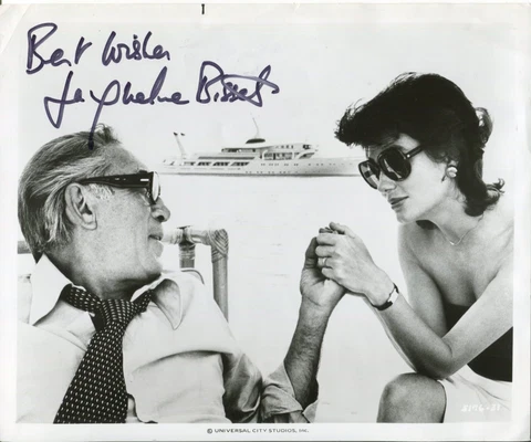 Jacqueline Bisset Greek Tycoon Signed Original Press Autograph Photo Cover