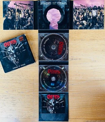 Kreator „Hordes of Chaos“ CD/DVD Box • NEW • Slayer Sodom Destruction Exodus - Bild 1 von 3