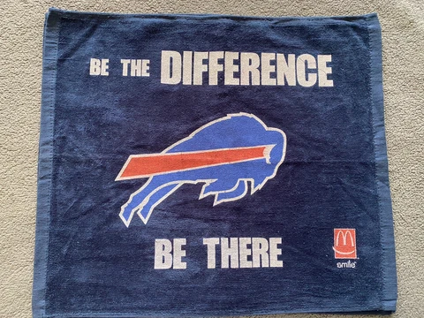 Buffalo Bills “ Be The Difference Be there” Blue Towel Bills mafia Cover