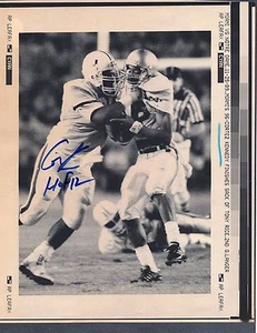 JSA Cortez Kennedy HOF Autographed Signed Press AP Photo Miami vs. Notre Dame - Picture 1 of 2