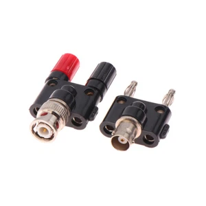 1Pc Adapter BNC To Banana Male Plug & Female Jack Banana Female Jack Socket - Picture 1 of 16