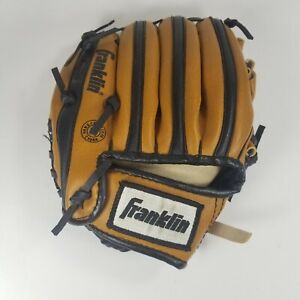 Franklin Field Flex 9.5 Tan Baseball Glove with Ball Left Hand Throw 