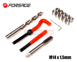 Kit de réparation de filetage M14x1,5 type Hélicoil HSS FORSAGE F-910U6 - Picture 1 of 6