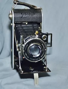 Rollfilmkamera Klappkamera Ihagee,Ihagee-Sol-Anastigmat f:1:4,5 F=105 mm - Bild 1 von 7