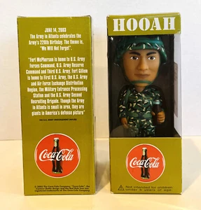 2003 U.S. Army Forces Fort McPherson Atlanta Georgia Coca-Cola Funko Bobblehead - Picture 1 of 2