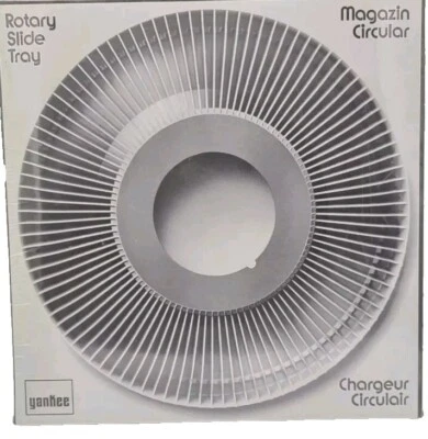 Brand New Sealed Yankee Rotary Slide Tray Carousel - 100 2X2 Photo Slides USA - Image 1 of 4