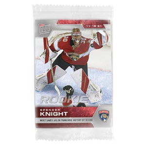 2021/22 Topps Now NHL STICKER #103 SPENCER KNIGHT ROOKIE PANTHERS HAND PR 421 - Picture 1 of 1
