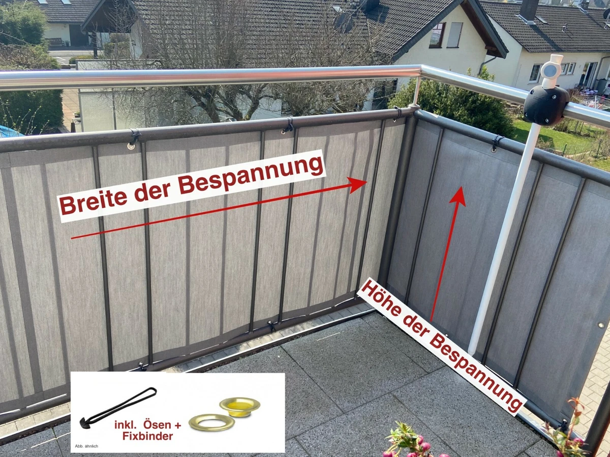 Royal Shade Zaun-Sichtschutz – 5' X 50', Grau, 90% Sichtschutz, UV- & Wasserbeständig