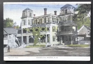 Hinsdale NH Hinsdale Inn Hotel Resort Frank Swallow Exeter Postcard - Picture 1 of 3