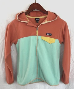Patagonia Kids' Micro D Snap-T Jacket Girls Medium Size 10 Style # 65465 - Picture 1 of 3