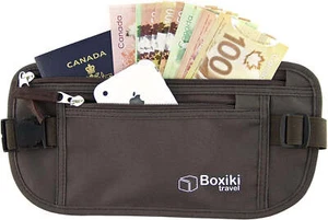 Money Belt - RFID Blocking Money Belt and Safe Waist Bag, Secure Fanny Pack for - Picture 1 of 9