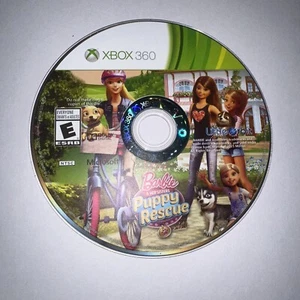 Barbie & Her Sisters Puppy Rescue Microsoft Xbox 360 Game Disc Only - Picture 1 of 4