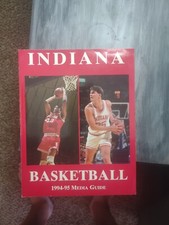 Indiana Hoosiers 1994-95 Media Guide. Alan Henderson and Pat Knight. IU 