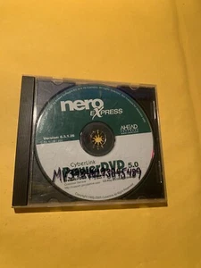 Nero Express Cyber link Power DVD 5.0 (PC 2005) Pre-owned Disc Only - Photo 1/3
