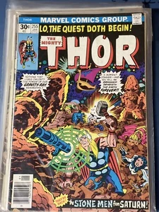 THE MIGHTY THOR - LO, THE QUEST BEGINS! - VOL 1 - JAN 1977 # 255 - - Picture 1 of 2