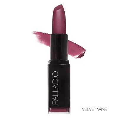 Palladio Herbal Dreamy Matte Lipstick Lip Color, Full Coverage VELVET WINE - Image 1 of 4