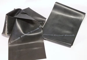 TheraBand Exercise Band BLACK 5 FT individually packaged FREE SHIPPING - Picture 1 of 1