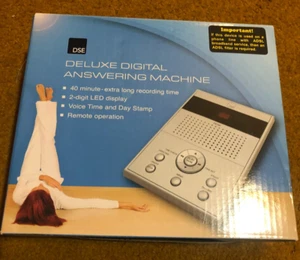 DSE Deluxe Digital Answering Machine F8140 Dick Smith Landline Phone Telephone - Photo 1/3