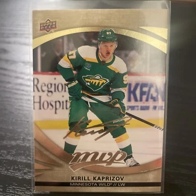 2023-24 Upper Deck MVP Gold Script Krill Kaprizov #23 RARE - Image 1 of 2