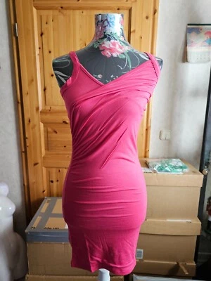 Sexy Minikleid beach time Größe 34 Pink NEU - Bild 1 von 4
