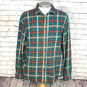 Wrangler Karohemd Herren Medium rot/grün Western Langarm 100% Baumwolle sehr guter Zustand - Bild 1 von 11