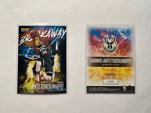 GIANNIS ANTETOKOUNMPO 2022-23 NBA Panini Instant BREAKAWAY B9 BUCKS 1/2304 - Picture 1 of 5