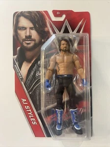 AJ Styles WWE Mattel Basic Series New Sealed - Picture 1 of 2
