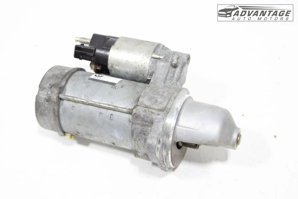 2014-2018 BMW X5 F15 3.0L GASOLINE ENGINE STARTER MOTOR DENSO 12417631558 OEM - Image 1 of 4